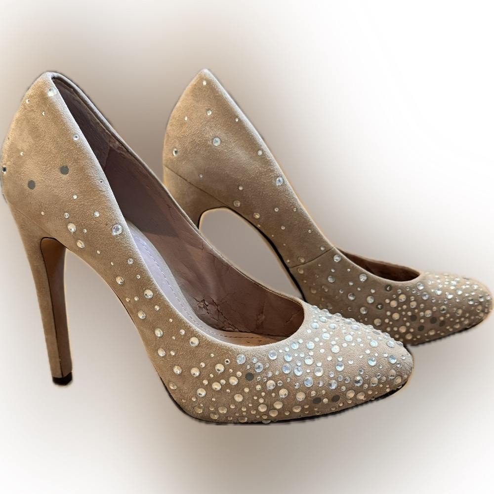 Vince Camuto stiletto heels with jewels size 8.5